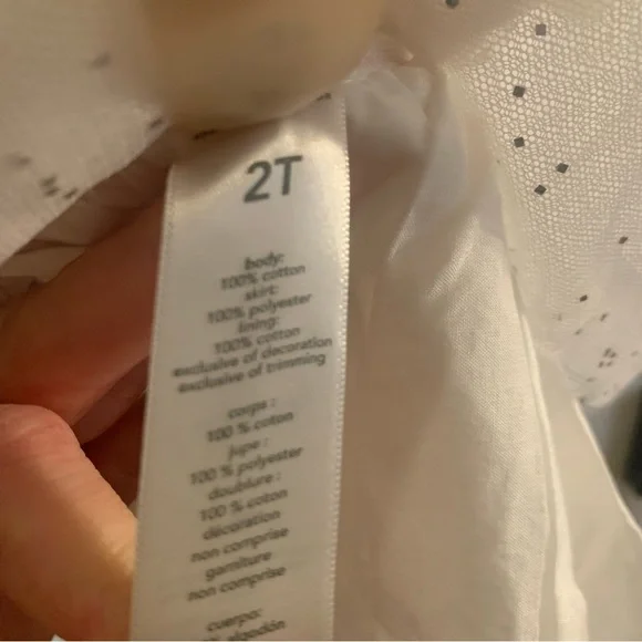 Oshkosh Bgosh Pink Bunny Dress Overalls Toddler Girl 2T - Picture 11 of 11